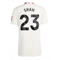 Echipament fotbal Manchester United Luke Shaw #23 Tricou Treilea 2023-24 maneca scurta